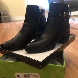 Sam Edelman Jasmine black ankle boots
